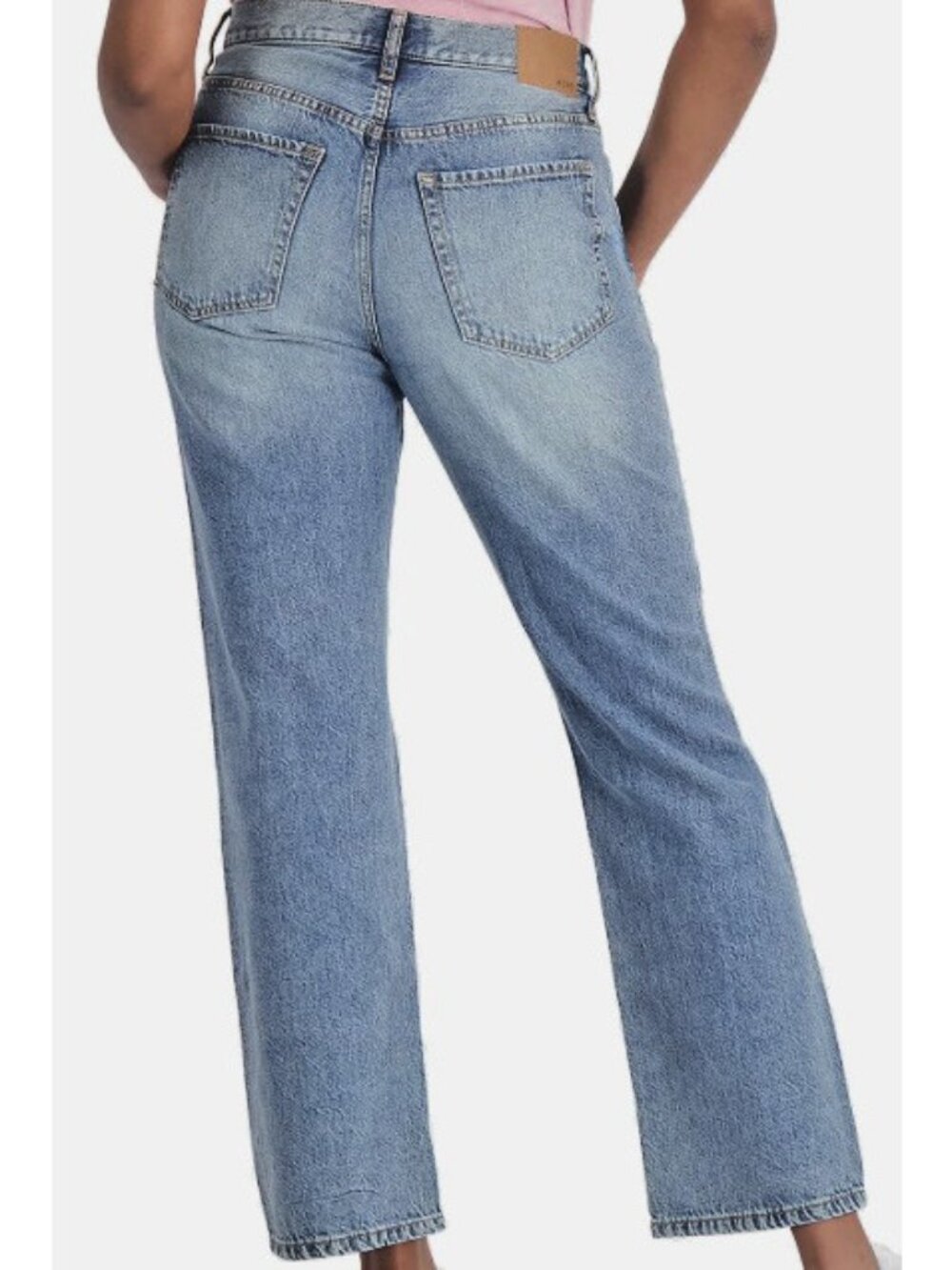 Aeropostale Women's Relaxed High Rise Baggy Jeans-Medium Wash-Size 14-NWT - Picture 2 of 3